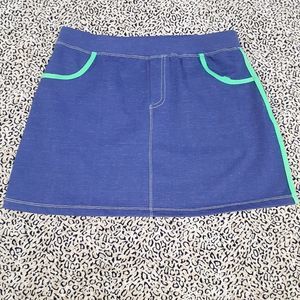 💖BUY 1 GET 1 FREE💖Jegging Skirt w/green stripe Size 4